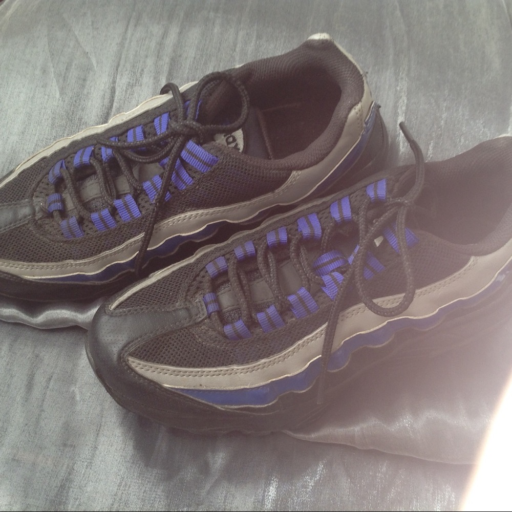 Nike air max - black and blue